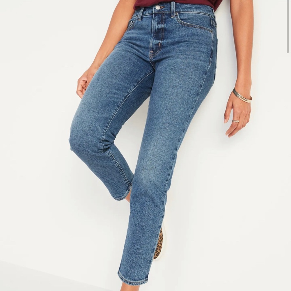Old Navy O.G. Straight High Rise Ankle (see notes)